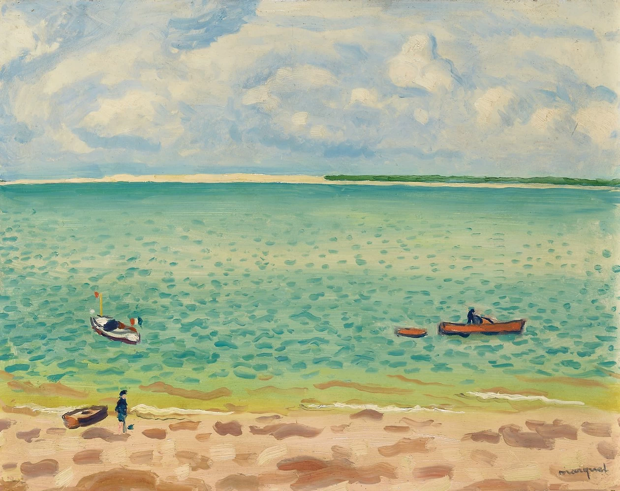 Albert Marquet - La spiaggia, Le Pyla